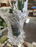 Vintage Cut Crystal Medium Vase