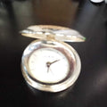 Danbury Silver Alarm Clock