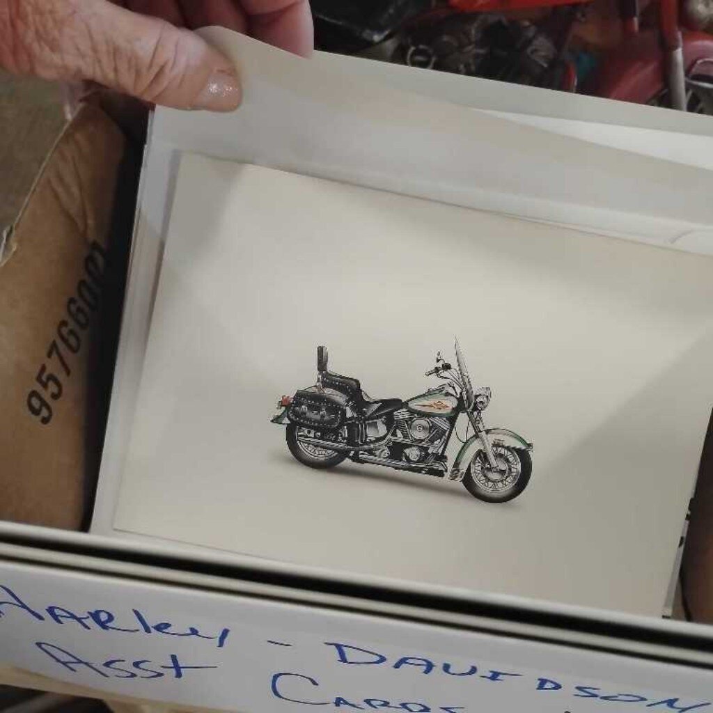 HARLEY DAVIDSON CARDS 4.00$/EA
