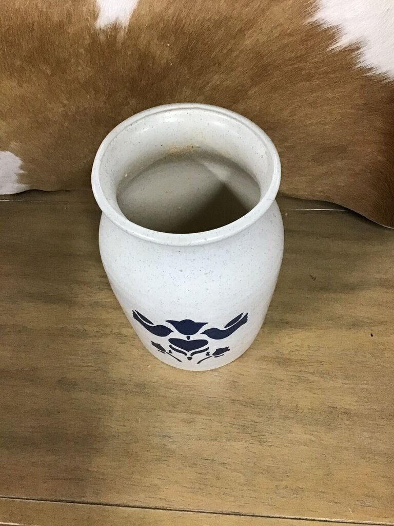 Ceramic Vase with Bird Design