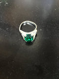 Vintage Emerald Green Ring