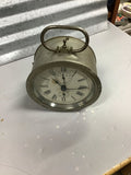Vintage Silver Alarm Clock