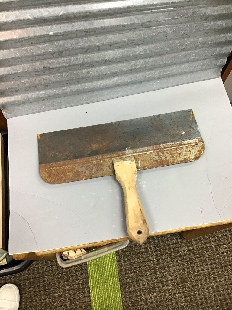 Vintage Metal Scraper