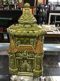 Vintage Castle Design Cookie Jar