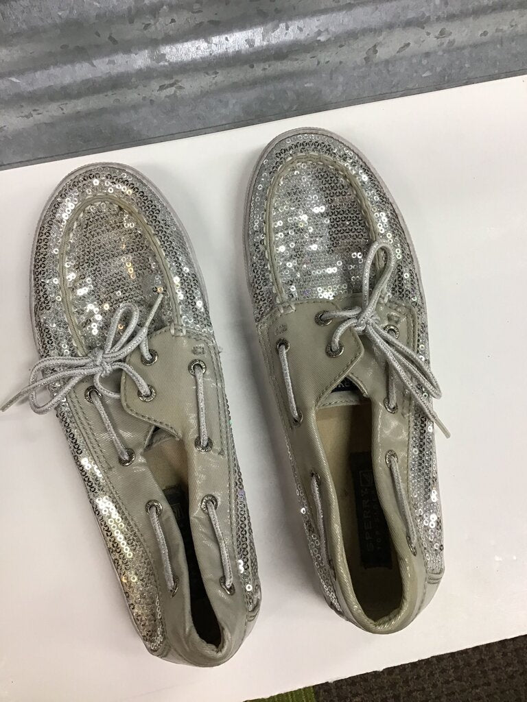 Sperry Sequin Boat Shoes