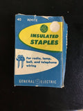General Electric Insulated Staples (40 Count)