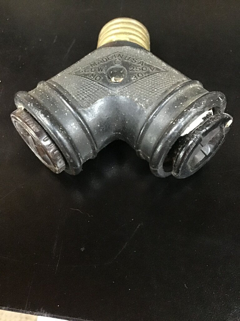 Dual Outlet Socket Adapter