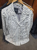 Relativity Women's Zebra Print Blazer