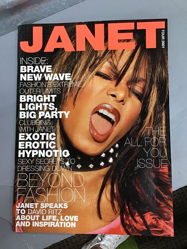 Janet Jackson Tour 2001 Magazine