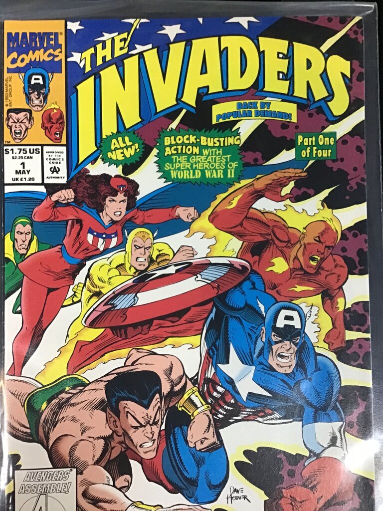 The Invaders Comic Book #1
