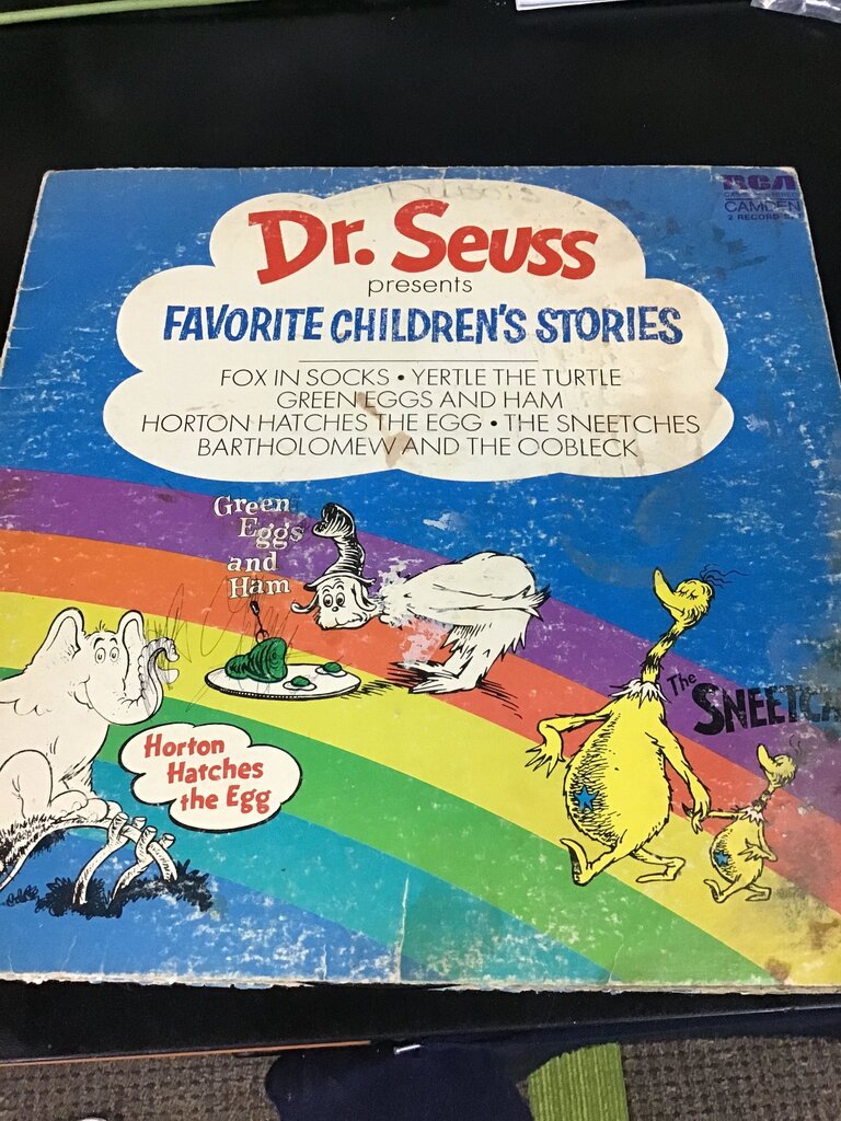 Dr. Seuss Favorite Children's Stories Vinyl Record