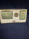 Rolfs Green Leather Accessories Set
