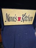 Nana's Kitchen Decorative Sign