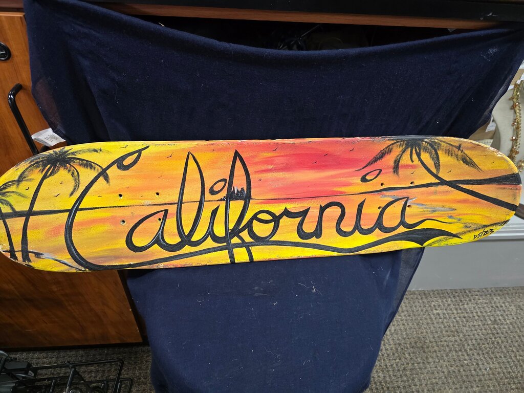 California Skateboard Art