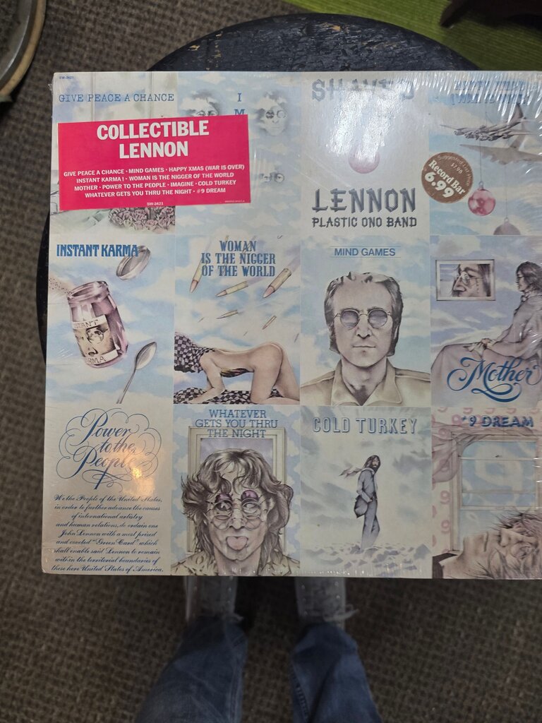 Collectible Lennon Plastic Ono Band Album