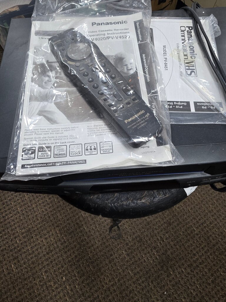 Panasonic Video Cassette Recorder