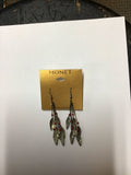 Monet Leaf Drop Earrings