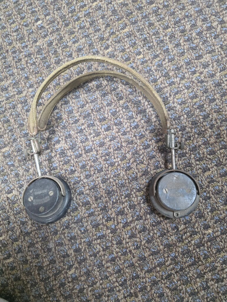 Vintage Military Headset
