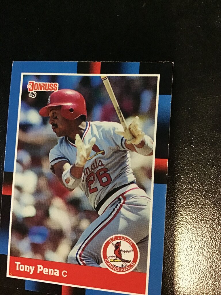 Tony Pena Baseball Card
