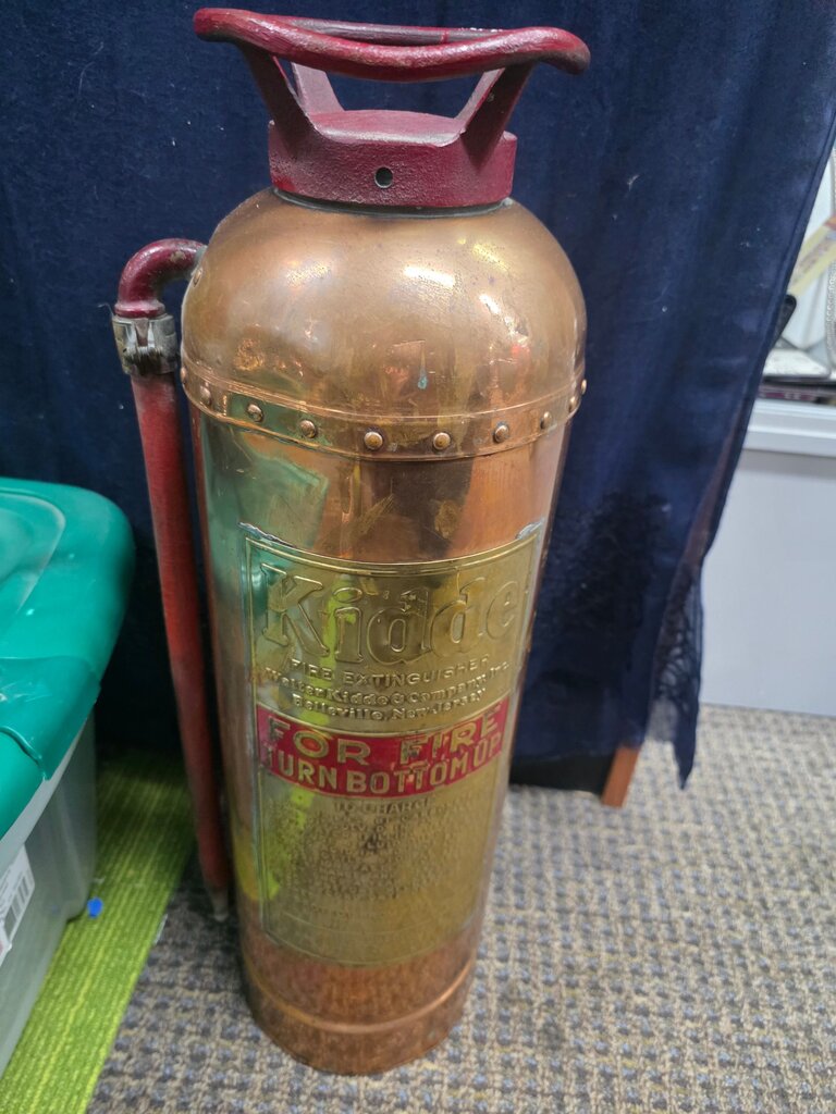 Vintage Kidde Fire Extinguisher