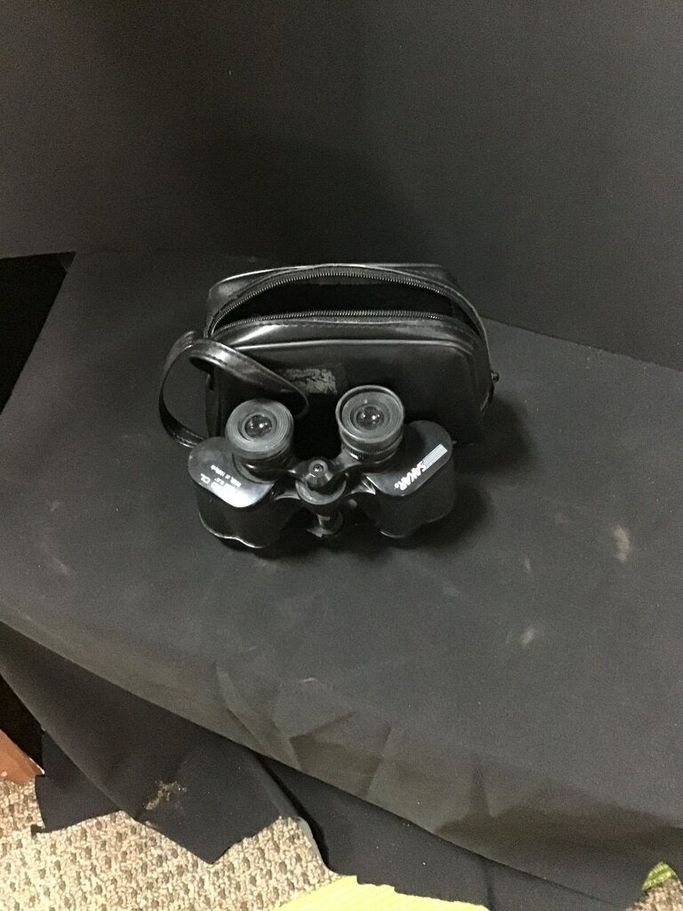 Compact Binoculars with Carrying Case