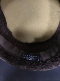 Platania Brown Wool Hat