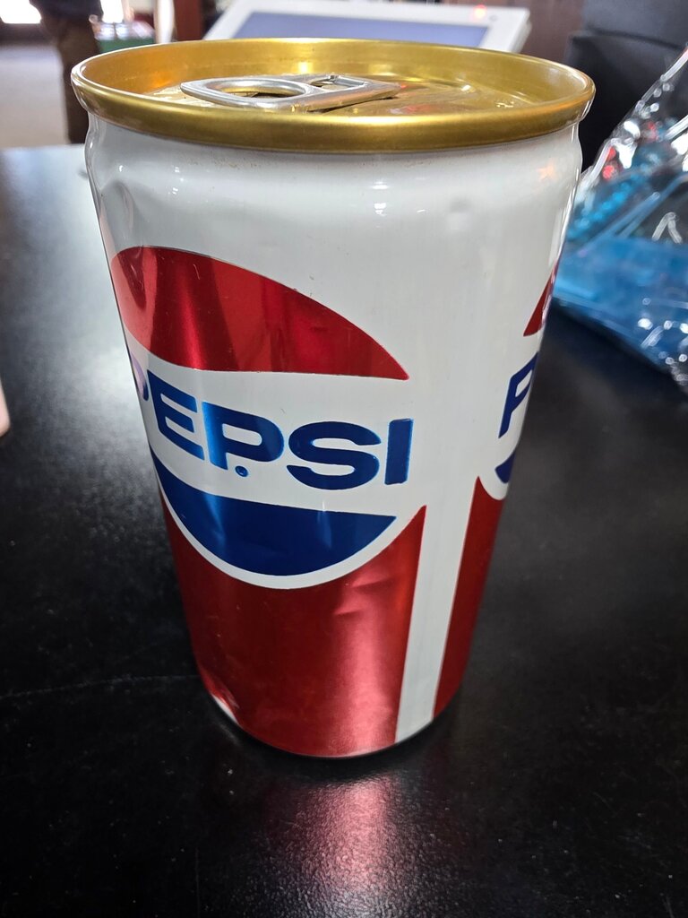 Vintage Pepsi Soda Can