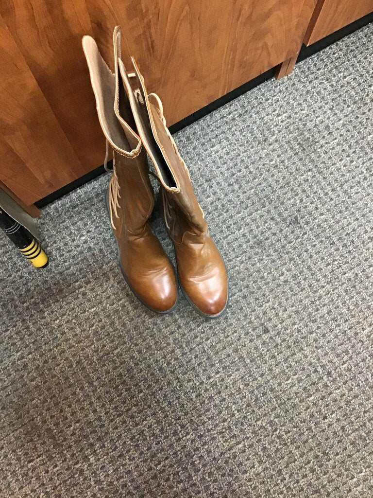 Brown Knee-High Boots