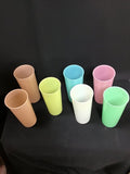 Assorted Color Plastic Cups
