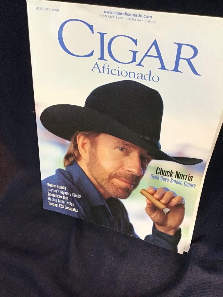 Cigar Aficionado Magazine - August 1998