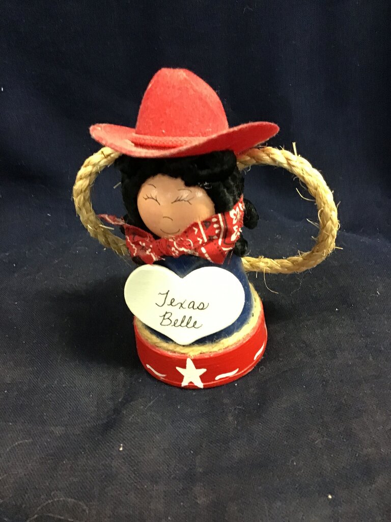 Texas Belle Cowgirl Figurine