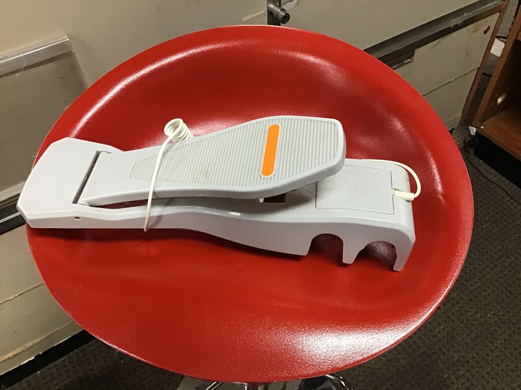 White Foot Pedal Sewing Machine Controller