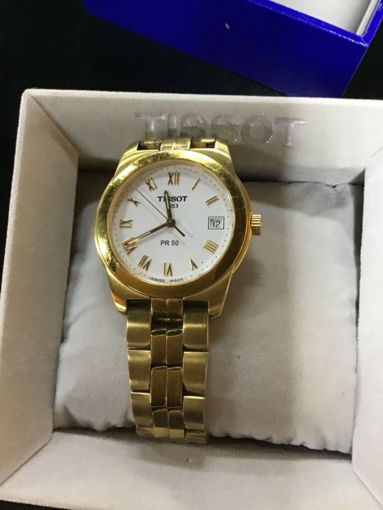 Tissot PR 50 Gold Watch