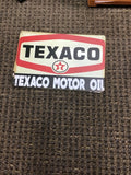 Texaco Motor Oil Vintage Sign